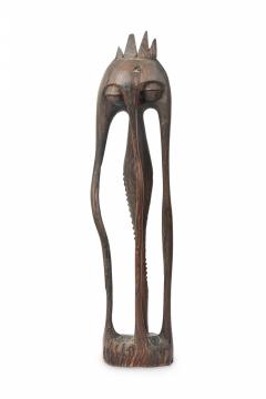 African 20th Century Carved Wood Makonde Abstract Figure - 4409133