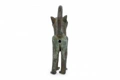 African Benin City Nigeria 20th Century Bronze Leopard - 4667425