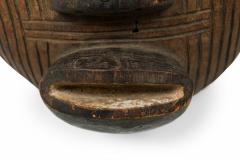 African Congo 20th Century Carved Painted Wood Songye Kfwebe Face Mask - 4667779
