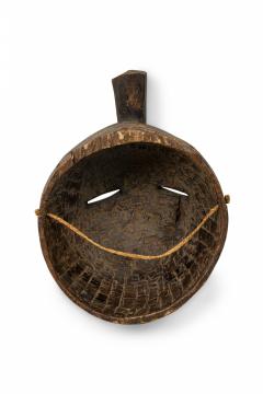 African Congo 20th Century Carved Painted Wood Songye Kfwebe Face Mask - 4667780