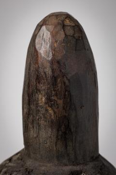 African Congo Early 20th Century Male Figure Wrapped in Raffia Burlap - 4668688