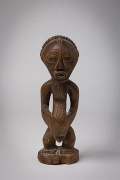 African Congo Mid 20th Century Carved Wooden Songye Fertility - 4409270