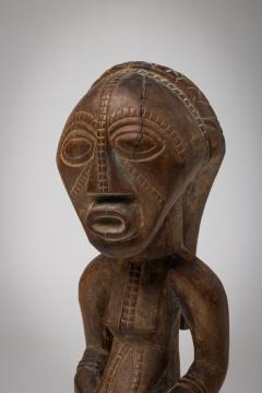 African Congo Mid 20th Century Carved Wooden Songye Fertility - 4409274