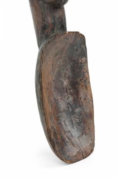 African D R Congo 20th Century Carved Wood Luba Ceremonial Spoon - 4667940