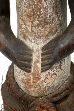 African Gabon 20th Century Carved Wood Ambete Reliquary Figure - 4658706