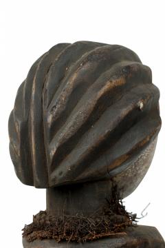 African Gabon 20th Century Carved Wood Ambete Reliquary Figure - 4658711