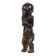 African Gabon 20th Century Hand Carved Fang Ancestor Figure - 4695077