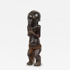 African Gabon 20th Century Hand Carved Fang Ancestor Figure - 4695275