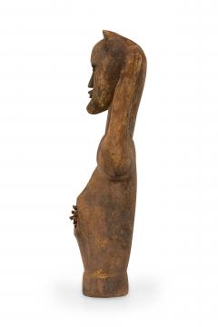 African Gabon 20th Century Hand Carved Vuvi Figure - 4671148