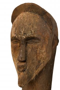 African Gabon 20th Century Hand Carved Vuvi Figure - 4671150