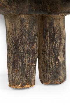 African Gabon 20th Century Hand Made Anthropomorphic Double Bellows - 4666905