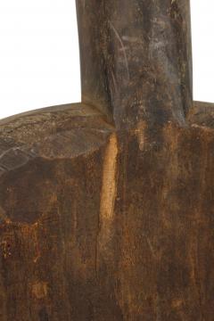 African Gabon 20th Century Hand Made Anthropomorphic Double Bellows - 4666907
