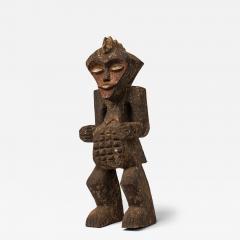 African Gabon Mid 20th Century Carved Wooden Ambete Male Figure - 4250470