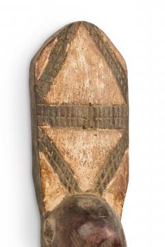 African Gabon Mid 20th Century Hand Carved Tsogo Ceremonial Spoon - 4667930