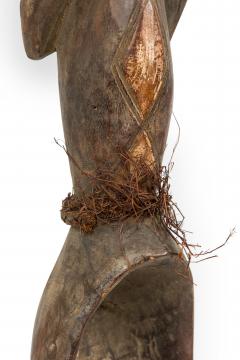African Gabon Mid 20th Century Hand Carved Tsogo Ceremonial Spoon - 4667931