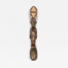 African Gabon Mid 20th Century Hand Carved Tsogo Ceremonial Spoon - 4700799