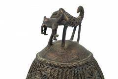 African Ghana 20th Century Asante Kuduo Bronze Gold Dust Vessel - 4669422