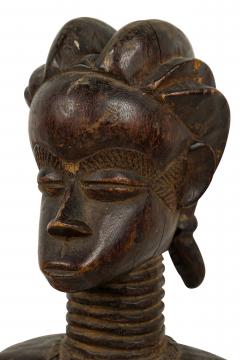 African Ivory Coast 20th Century Hand Carved Dan Fertility Figure - 4661811