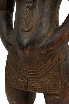 African Ivory Coast 20th Century Hand Carved Dan Fertility Figure - 4661812