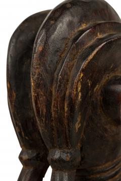 African Ivory Coast 20th Century Hand Carved Dan Fertility Figure - 4661814