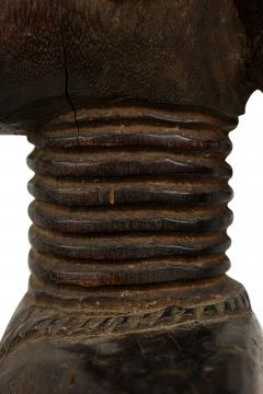African Ivory Coast 20th Century Hand Carved Dan Fertility Figure - 4661815