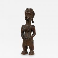 African Ivory Coast 20th Century Hand Carved Dan Fertility Figure - 4692404