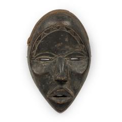 African Ivory Coast 20th Century Hand Carved Wooden Dan tankagle Mask - 4700720