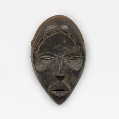 African Ivory Coast 20th Century Hand Carved Wooden Dan tankagle Mask - 4700814