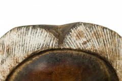 African Ivory Coast Late 20th Century Carved Wood Ngere Monkey Mask - 4666970