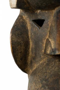 African Ivory Coast Late 20th Century Carved Wood Ngere Monkey Mask - 4666971