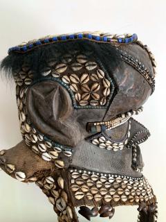 African Kuba Helmet Mask - 1070224