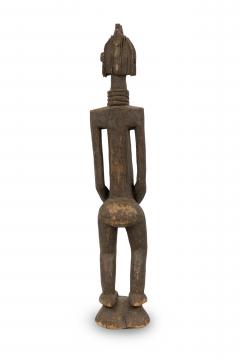 African Mali Early 20th Century Hand Carved Wooden Dogon Figure - 4660877