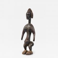 African Mali Late 20th Century Carved Wood Bamana Female Fertility Figure - 4695158