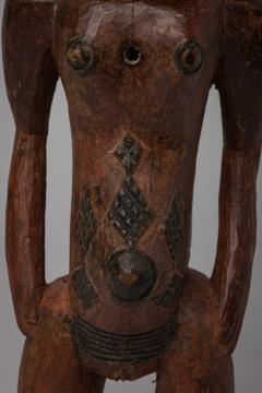 African Mali Mid 20th Century Luba Female Standing Fertility Figure - 4665278
