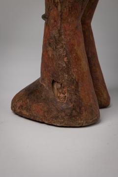 African Mali Mid 20th Century Luba Female Standing Fertility Figure - 4665279