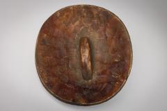 African Nigeria 20th Century Hand Carved Eket Round Mask - 4671143