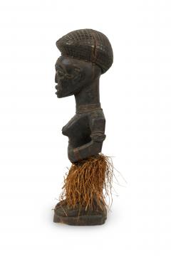 African Nigeria 20th Century Hand Crafted Yoruba Fertility Figure - 4666891