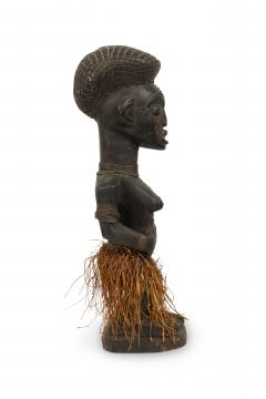 African Nigeria 20th Century Hand Crafted Yoruba Fertility Figure - 4666893