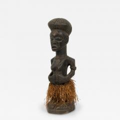 African Nigeria 20th Century Hand Crafted Yoruba Fertility Figure - 4695153