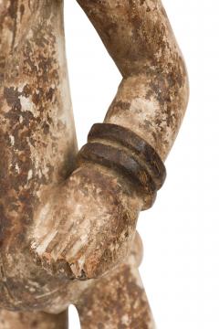 African Nigeria Mid 20th Century Hand Carved Eshu Female Figure - 4666925