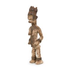 African Nigeria Mid 20th Century Hand Carved Eshu Female Figure - 4695047