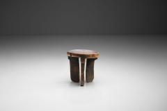 African Solid Wood Stool Africa ca 1950s - 2096452