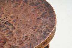 African Solid Wood Stool Africa ca 1950s - 2096459