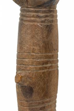 African Tanzania 20th Century Carved Wood Makonde Female Figure - 4670624