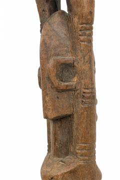 African Tanzania 20th Century Carved Wood Makonde Female Figure - 4670627