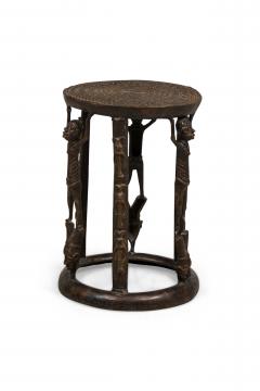 African Tikar Bronze Stool - 4653559