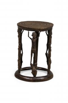 African Tikar Bronze Stool - 4653560