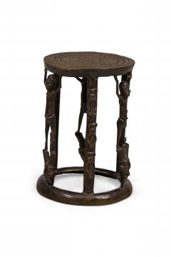 African Tikar Bronze Stool - 4653561