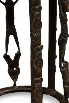 African Tikar Bronze Stool - 4653564