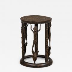 African Tikar Bronze Stool - 4708409